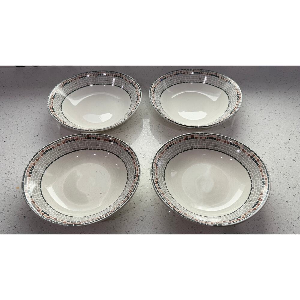 Set of 4 Vintage Soup Bowl Zoey by Sango
